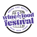 Drink. Eat. Relax. Wine & Food Festival | NOVA Logo